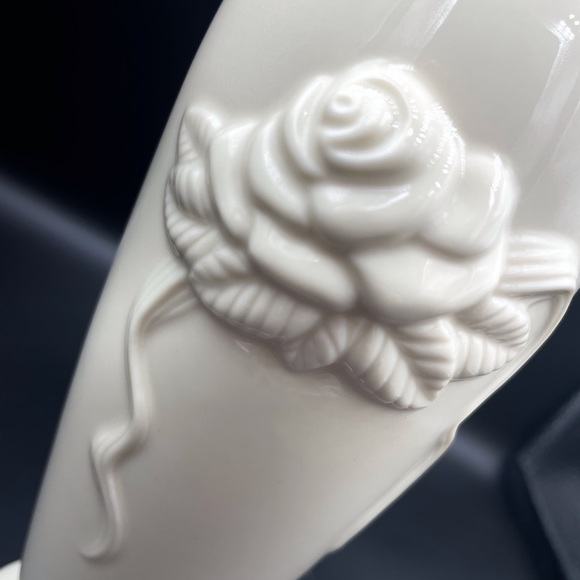 Vintage Porcelain RoseBud Vase by Lenox - Picture 2 of 9